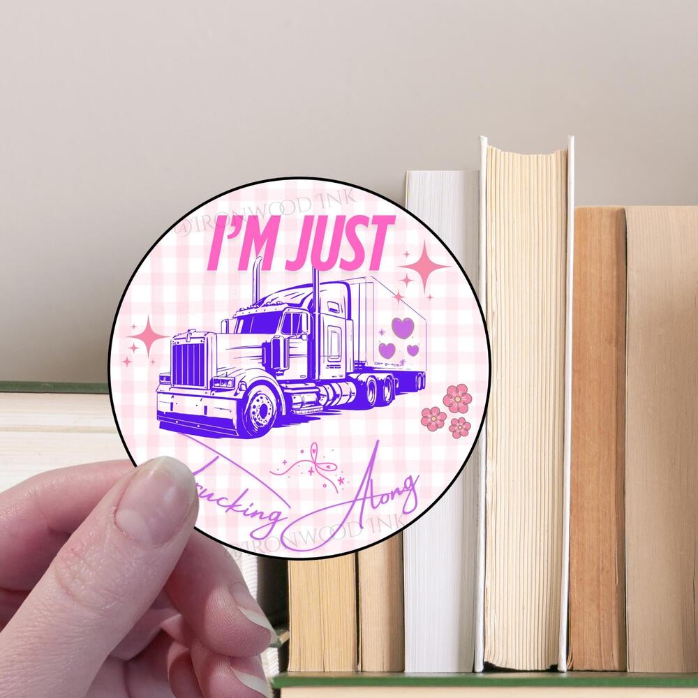 Funny Sticker Vinyl Waterproof Gag Gift Laptop Decal Water Bottle Car Window